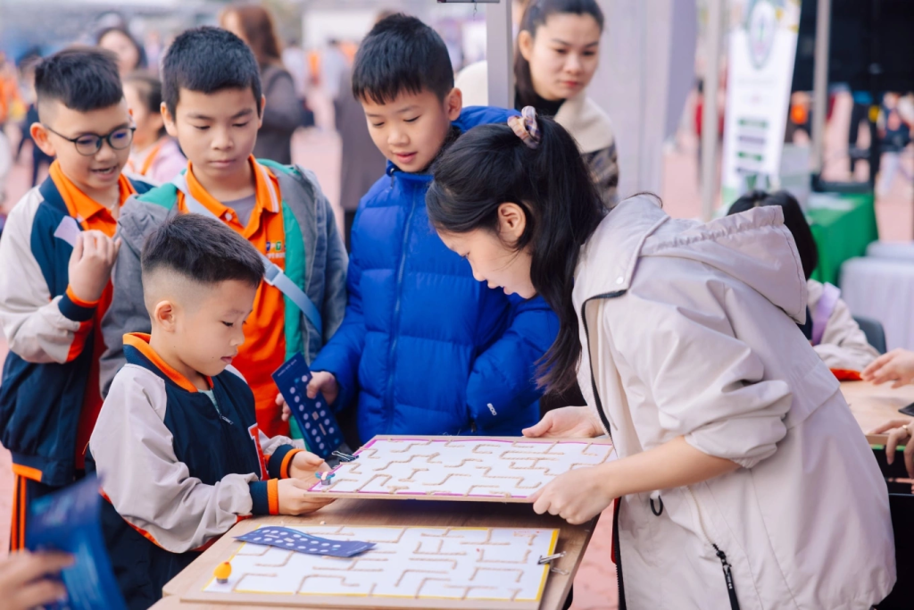 Học sinh tham gia Open STEM Day 2025.